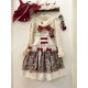 Forest Fairy Tales Red Hood In Forest Sweater Skirt JSK and OP(Reservation/2 Colours/Full Payment Without Shipping)
